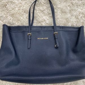 Michael Kors Jet Set Travel Tote Blue